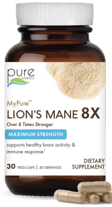 MyPure™ Lion’s Mane 8X: Maximum-Strength Cognitive Boost